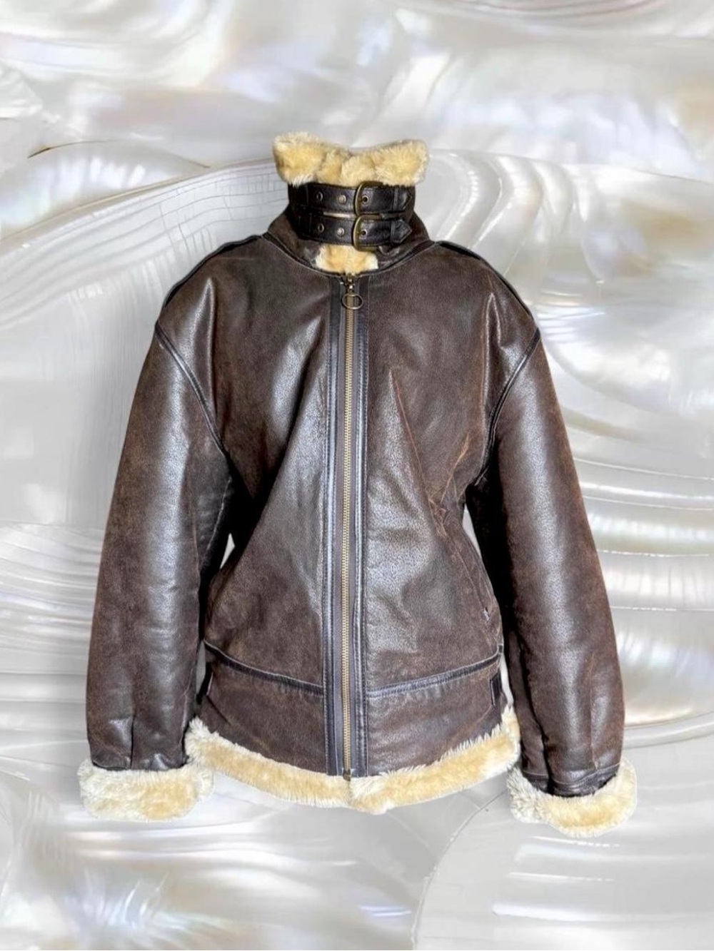 Vintage Y2K XOXO Leather Jacket